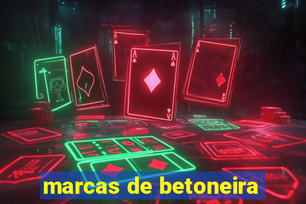 marcas de betoneira